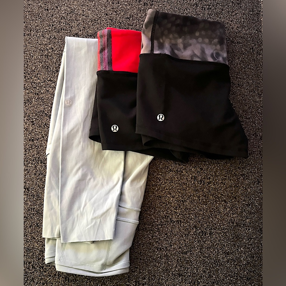 Lululemon leggings - bundle and save | please check sizes.